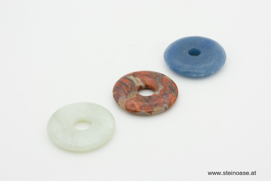 Set Nr.1: Blauquarz + Serpentin + Jaspis